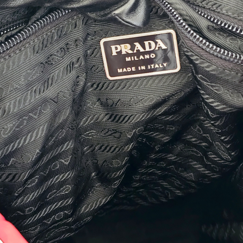 Prada Red Nylon Backpack - Picture 3 of 10